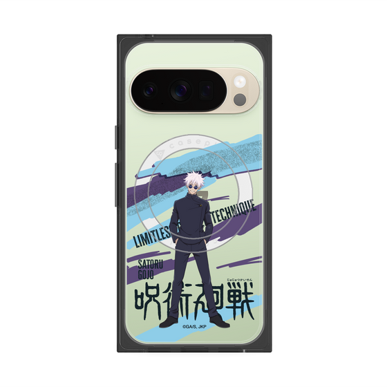プレミアムスクエアケース with Pixelsnap［ 呪術廻戦 - 立ち絵 - 五条 悟（懐玉・玉折） ］