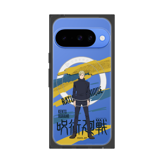 プレミアムスクエアケース with Pixelsnap［ 呪術廻戦 - 立ち絵 - 七海 建人（懐玉・玉折） ］