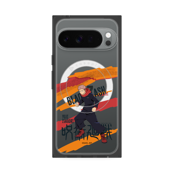 プレミアムスクエアケース with Pixelsnap［ 呪術廻戦 - 立ち絵 - 虎杖 悠仁 ］