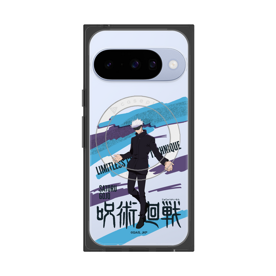 プレミアムスクエアケース with Pixelsnap［ 呪術廻戦 - 立ち絵 - 五条 悟 ］