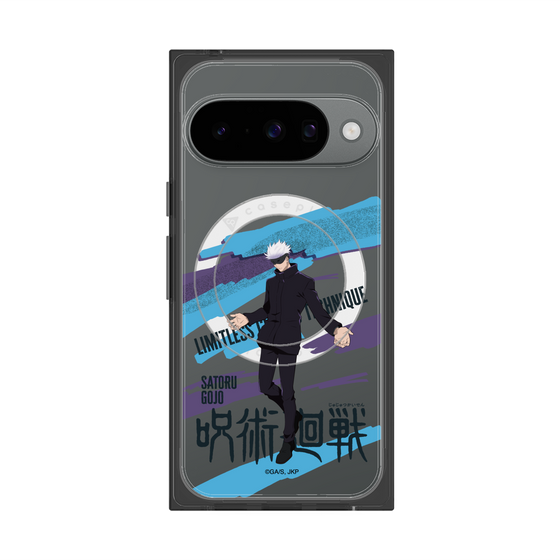 プレミアムスクエアケース with Pixelsnap［ 呪術廻戦 - 立ち絵 - 五条 悟 ］