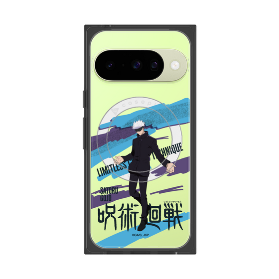 プレミアムスクエアケース with Pixelsnap［ 呪術廻戦 - 立ち絵 - 五条 悟 ］