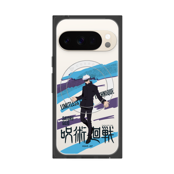 プレミアムスクエアケース with Pixelsnap［ 呪術廻戦 - 立ち絵 - 五条 悟 ］