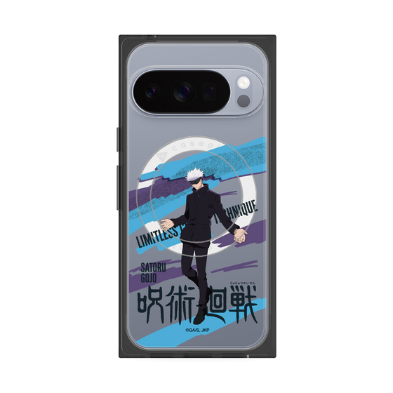 プレミアムスクエアケース with Pixelsnap［ 呪術廻戦 - 立ち絵 - 五条 悟 ］