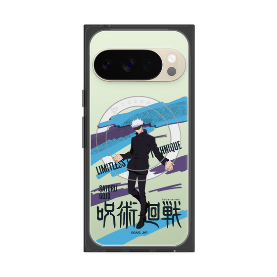 プレミアムスクエアケース with Pixelsnap［ 呪術廻戦 - 立ち絵 - 五条 悟 ］