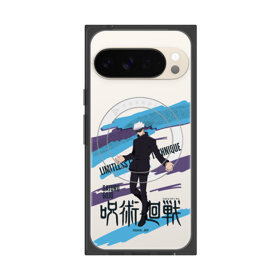 プレミアムスクエアケース with Pixelsnap［ 呪術廻戦 - 立ち絵 - 五条 悟 ］