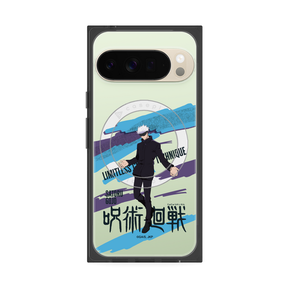 プレミアムスクエアケース with Pixelsnap［ 呪術廻戦 - 立ち絵 - 五条 悟 ］
