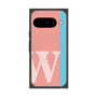 プレミアムスクエアケース with Pixelsnap［ オリジナル - initial color line - W pink ］