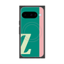 プレミアムスクエアケース with Pixelsnap［ オリジナル - initial color line - Z green ］