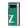 プレミアムスクエアケース with Pixelsnap［ オリジナル - initial color line - Z green ］