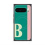 プレミアムスクエアケース with Pixelsnap［ オリジナル - initial color line - B green ］