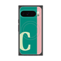 プレミアムスクエアケース with Pixelsnap［ オリジナル - initial color line - C green ］