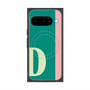プレミアムスクエアケース with Pixelsnap［ オリジナル - initial color line - D green ］