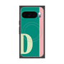 プレミアムスクエアケース with Pixelsnap［ オリジナル - initial color line - D green ］