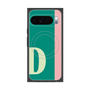 プレミアムスクエアケース with Pixelsnap［ オリジナル - initial color line - D green ］