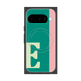 プレミアムスクエアケース with Pixelsnap［ オリジナル - initial color line - E green ］
