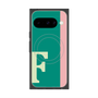 プレミアムスクエアケース with Pixelsnap［ オリジナル - initial color line - F green ］