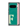 プレミアムスクエアケース with Pixelsnap［ オリジナル - initial color line - F green ］