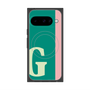 プレミアムスクエアケース with Pixelsnap［ オリジナル - initial color line - G green ］