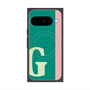 プレミアムスクエアケース with Pixelsnap［ オリジナル - initial color line - G green ］