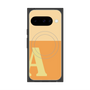 プレミアムスクエアケース with Pixelsnap［ オリジナル - initial two tone - A orange ］