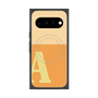 プレミアムスクエアケース with Pixelsnap［ オリジナル - initial two tone - A orange ］