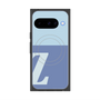 プレミアムスクエアケース with Pixelsnap［ オリジナル - initial two tone - Z blue ］