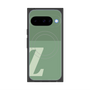 プレミアムスクエアケース with Pixelsnap［ オリジナル - initial two tone - Z green ］