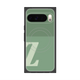 プレミアムスクエアケース with Pixelsnap［ オリジナル - initial two tone - Z green ］