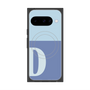 プレミアムスクエアケース with Pixelsnap［ オリジナル - initial two tone - D blue ］