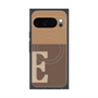 プレミアムスクエアケース with Pixelsnap［ オリジナル - initial two tone - E brown ］