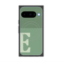 プレミアムスクエアケース with Pixelsnap［ オリジナル - initial two tone - E green ］