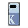 プレミアムスクエアケース with Pixelsnap［ オリジナル - initial two tone - K blue ］