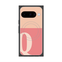 プレミアムスクエアケース with Pixelsnap［ オリジナル - initial two tone - Q pink ］