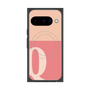 プレミアムスクエアケース with Pixelsnap［ オリジナル - initial two tone - Q pink ］