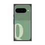 プレミアムスクエアケース with Pixelsnap［ オリジナル - initial two tone - Q green ］