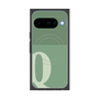 プレミアムスクエアケース with Pixelsnap［ オリジナル - initial two tone - Q green ］