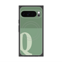 プレミアムスクエアケース with Pixelsnap［ オリジナル - initial two tone - Q green ］