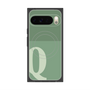 プレミアムスクエアケース with Pixelsnap［ オリジナル - initial two tone - Q green ］