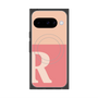 プレミアムスクエアケース with Pixelsnap［ オリジナル - initial two tone - R pink ］