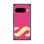 プレミアムスクエアケース with Pixelsnap［ オリジナル - initial color - S pink ］