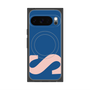 プレミアムスクエアケース with Pixelsnap［ オリジナル - initial color - S navy ］