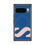 プレミアムスクエアケース with Pixelsnap［ オリジナル - initial color - S navy ］