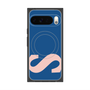 プレミアムスクエアケース with Pixelsnap［ オリジナル - initial color - S navy ］