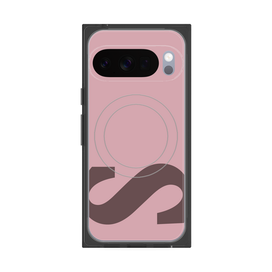 プレミアムスクエアケース with Pixelsnap［ オリジナル - initial color - S dusty pink ］