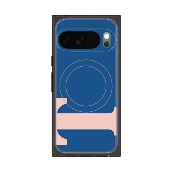 プレミアムスクエアケース with Pixelsnap［ オリジナル - initial color - T navy ］