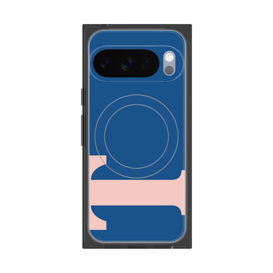 プレミアムスクエアケース with Pixelsnap［ オリジナル - initial color - T navy ］
