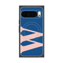プレミアムスクエアケース with Pixelsnap［ オリジナル - initial color - W navy ］