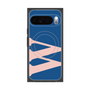 プレミアムスクエアケース with Pixelsnap［ オリジナル - initial color - W navy ］
