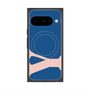 プレミアムスクエアケース with Pixelsnap［ オリジナル - initial color - Y navy ］